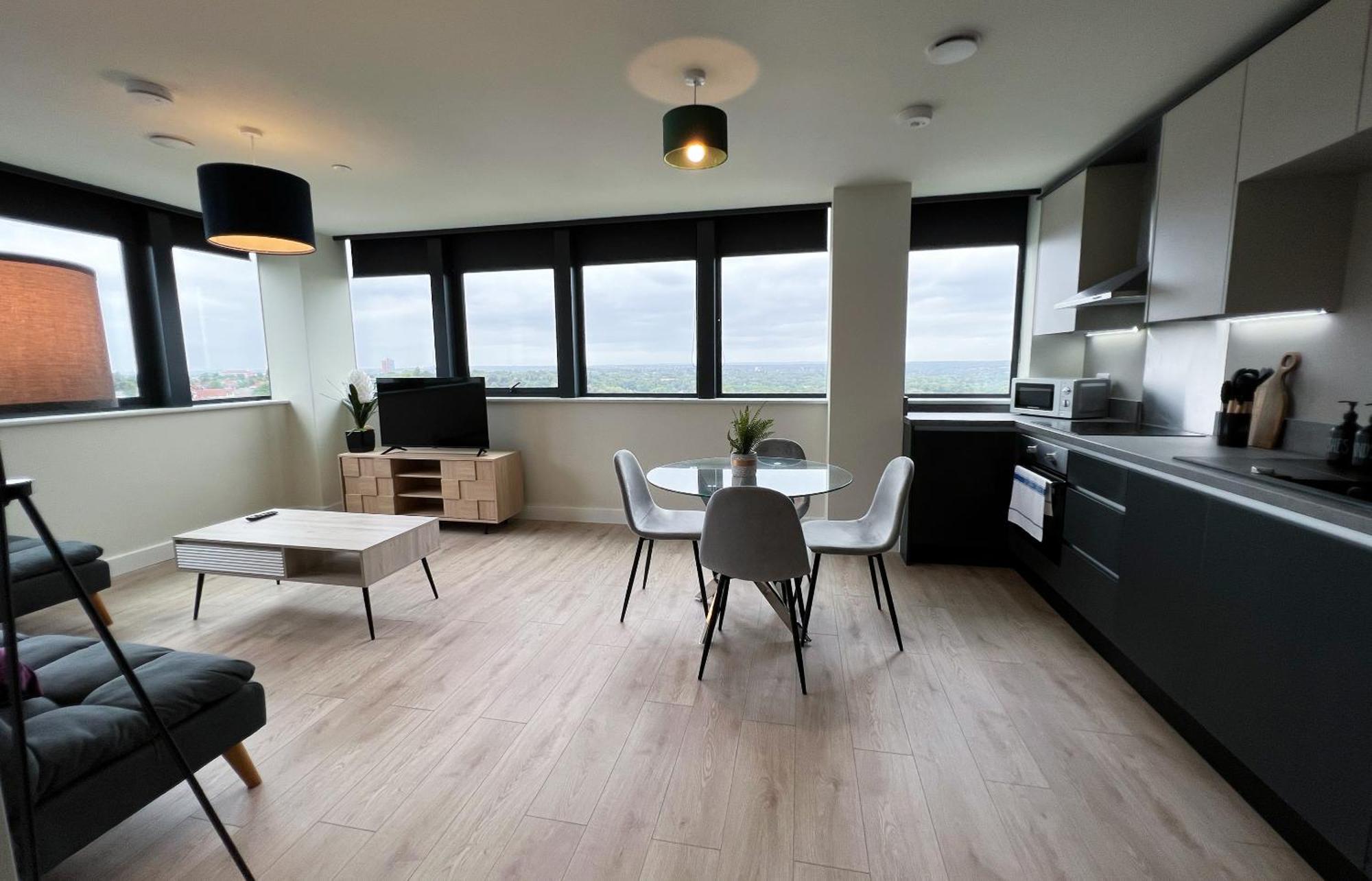 The Kaizen Apartment West Bromwich Ruang foto