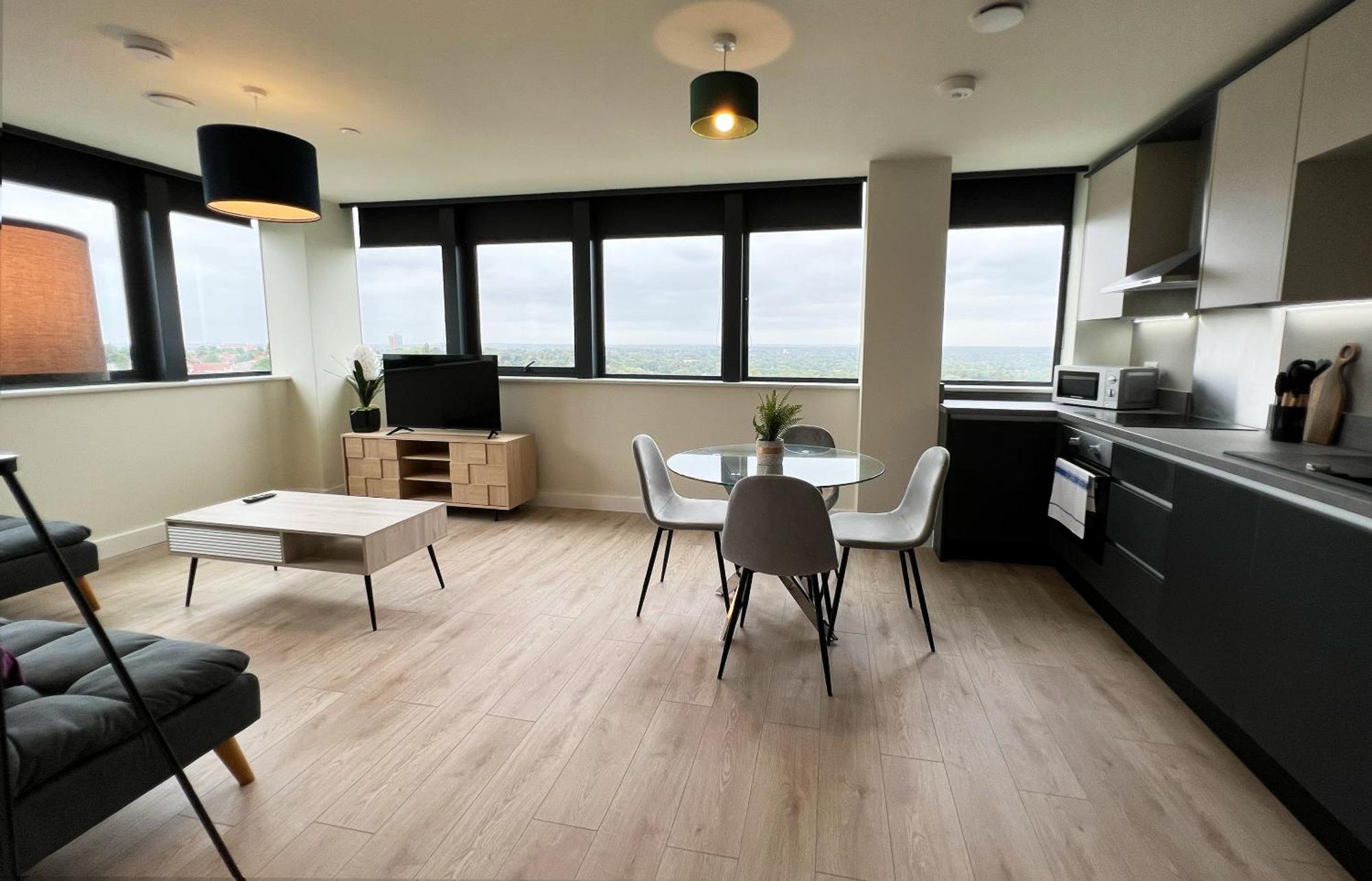The Kaizen Apartment West Bromwich Ruang foto